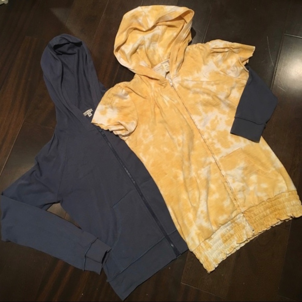 Tie dye hoodie top